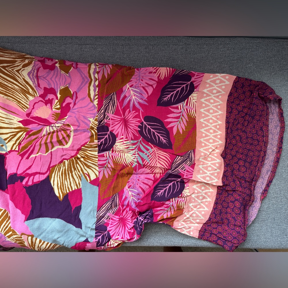 Sundance Paradiso Kimono in Patchwork With Embroidered Trim - Picture 6 of 8